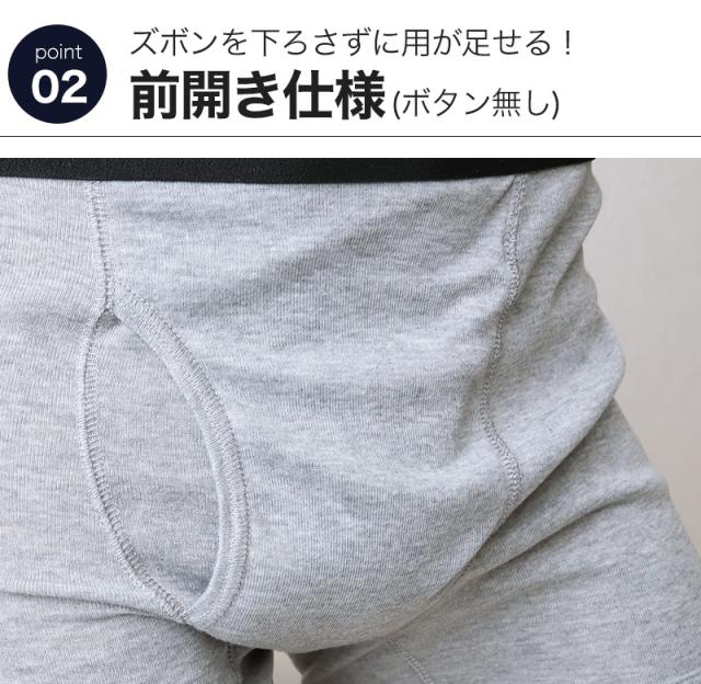 ボクサーパンツ ボクサーブリーフ メンズ インナー ボクサー 前開き 無地 M〜LL