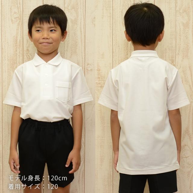 トンボ キッズ ポロシャツ 半袖 スクール 小学生 スクールシャツ 男子 男の子 120cmA〜160cmA (取寄せ)