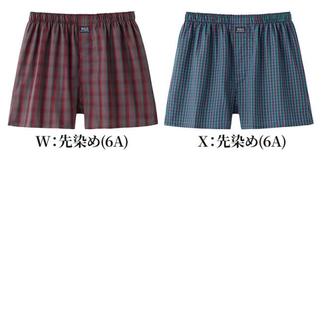 POLO トランクス メンズ 綿100 前あき ボタン付き ゆったり 下着 M L LL
