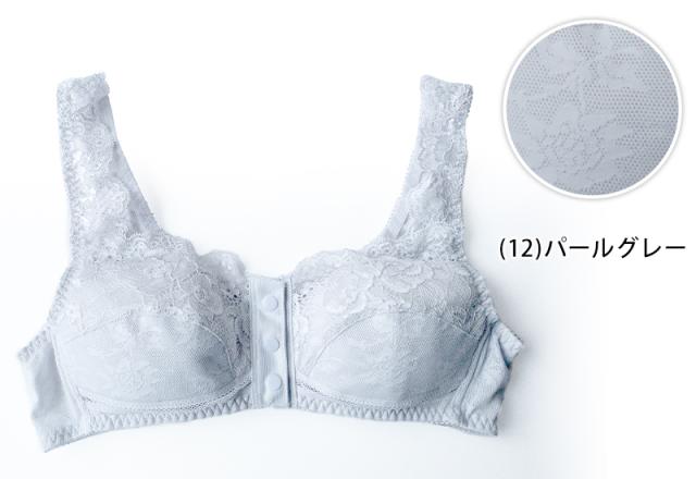 ノンワイヤーブラ フロントホック M〜3L