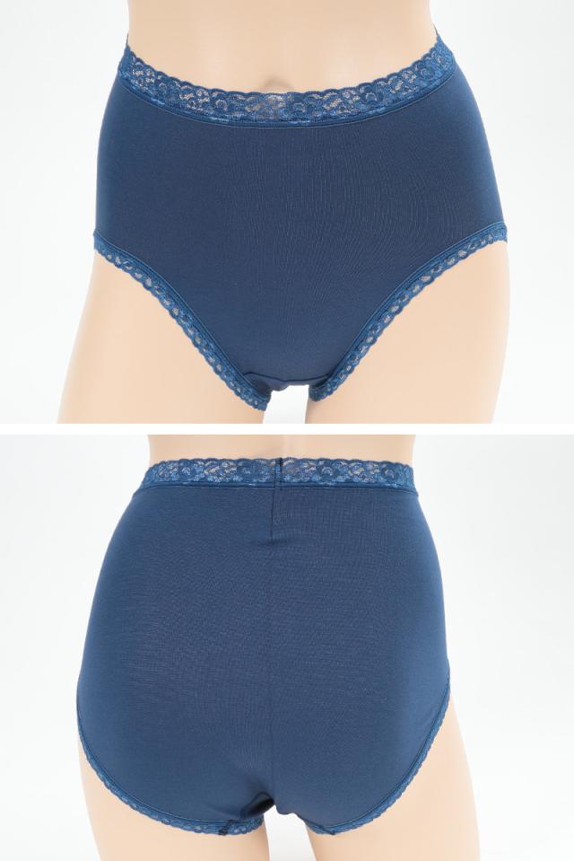 福助 ショーツ レディース 深ばき お腹 すっぽり 2枚組 M〜LL