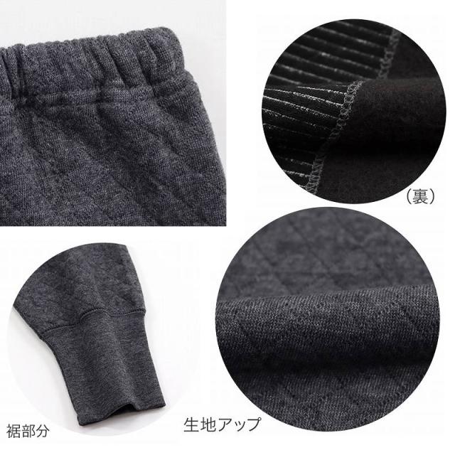 メンズ インナー ももひき すててこ キルト キルトインナー 肌着 腰・ひざ当て布付き M〜LL (在庫限り)