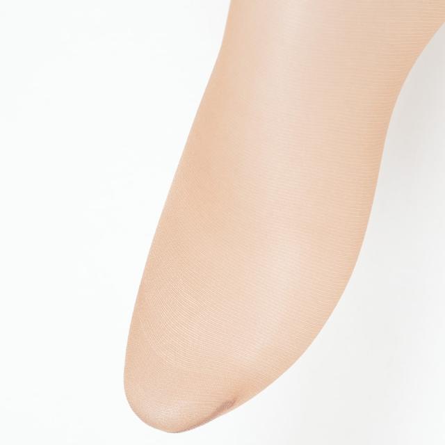 Stay Fit マット シリコンストッパー付き 太もも丈ストッキング 15デニール 22-25cm