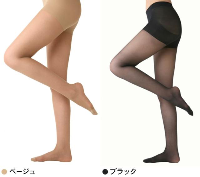 カロリーオフ 段階式着圧パンスト 20デニール M-L