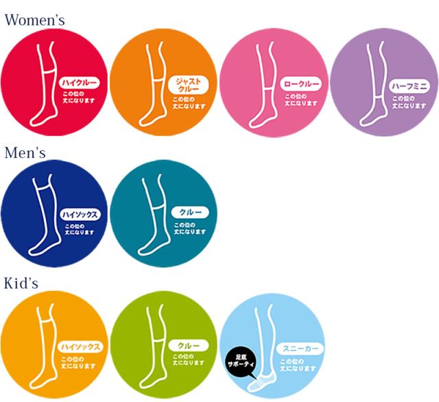 アツギ Rib Socks ソフトフィット 婦人ハーフミニ丈ソックス 4足組 22-24cm・24-26cm (在庫限り)