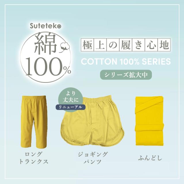 トランクス メンズ 綿100% 前開き 大きいサイズ 下着 インナー スリット 風水カラー 無地 通気性 3L-6L