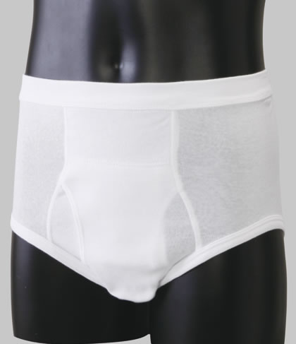 40cc吸水 さわやかパンツ 失禁ブリーフ 前あき M〜LL