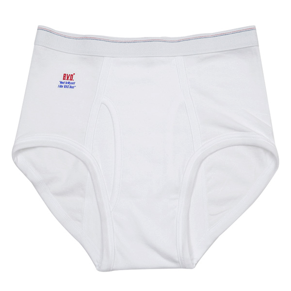 BVD メンズ ブリーフ はき込み深め 綿100% LL