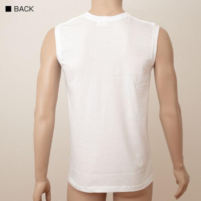 グンゼ 綿100% インナー メンズ スリーブレス シャツ V首 夏 2枚組 M〜LL