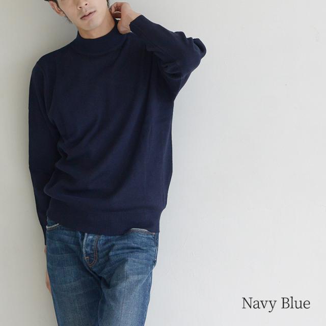 ハイネック メンズ ニット S〜3L