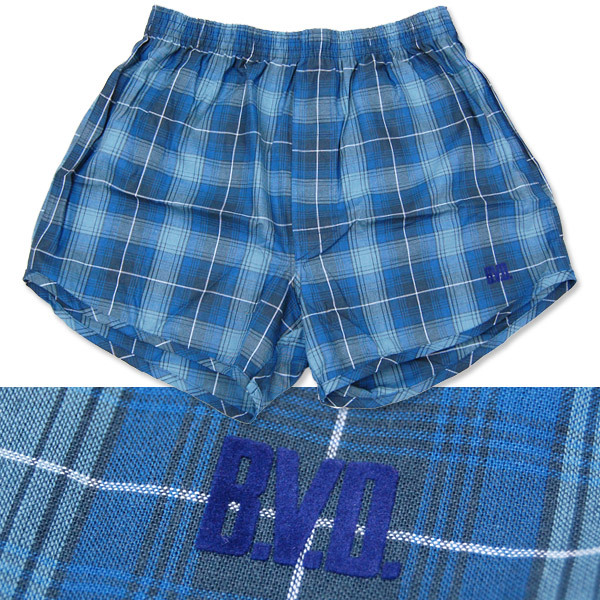 BVD トランクス メンズ 前開き 綿100% 柄おまかせ 先染めトランクス 大きいサイズ 3L・4L