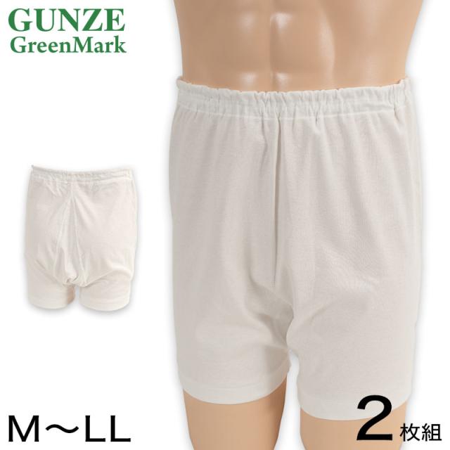 グンゼ 綿 肌着 メンズ 申又 2枚組 M〜LL