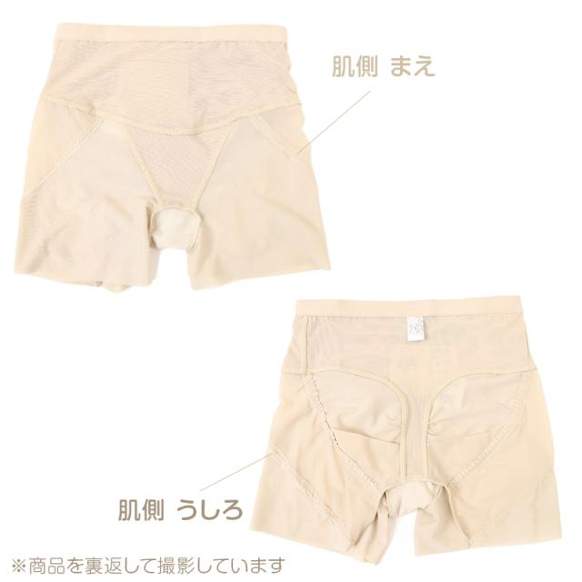 ガードル 1分丈 ぽっこりお腹 ヒップアップ 補正下着 64cm〜82cm