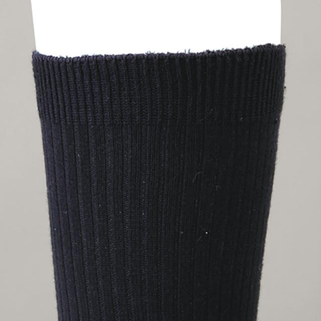 ハイクルーソックス 28cm丈 無地 靴下 レディース 23-25cm (婦人靴下)