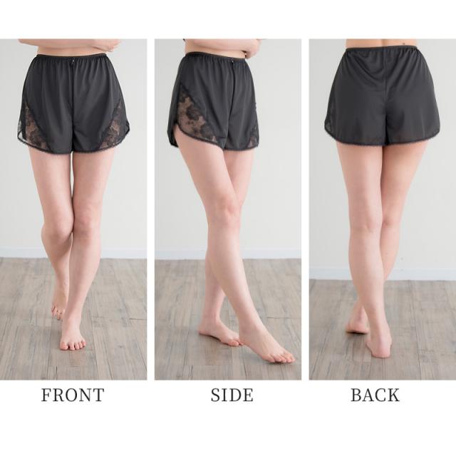 チュールフレアー レディース ペチコート フレア 日本製 M L LL