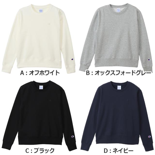 Champion スウェット レディース プルオーバー 裏起毛 ルームウェア 普段着 S M L LL