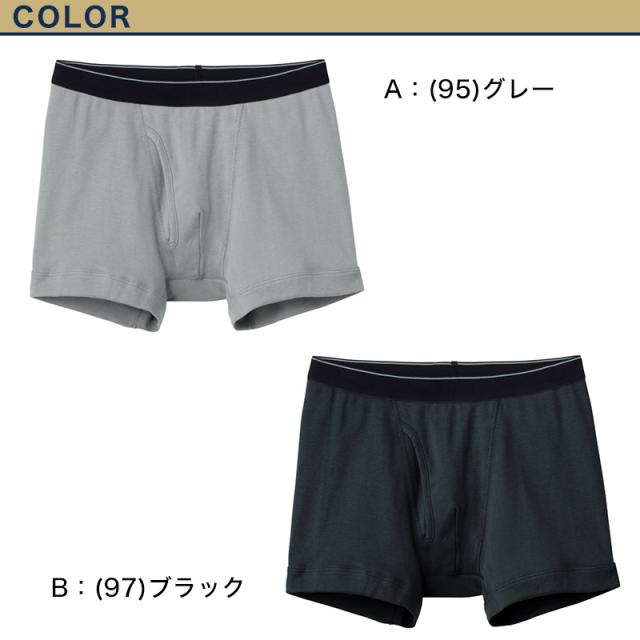 快適工房 紳士 前開き ボクサーブリーフ グンゼ M〜LL