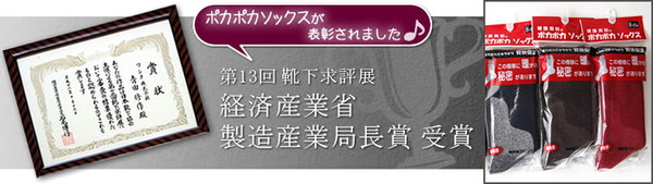 ワシオ 健康爽快 ポカポカソックス 発熱 靴下 暖かい あったか 冬 レディース メンズ 22-24cm・25-27cm