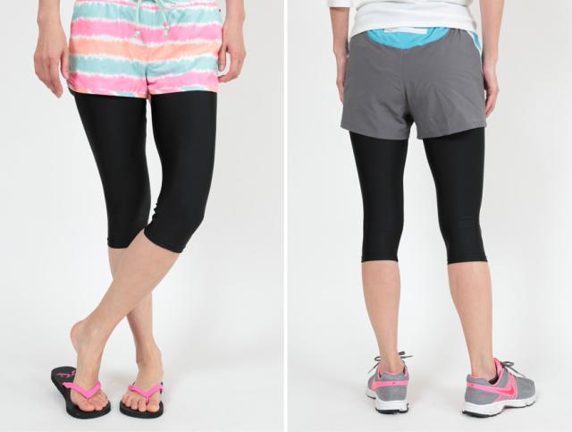 スパッツ 7分丈 スポーツ インナー M-L〜5L