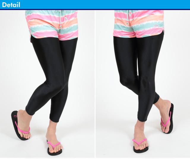 ラッシュガード レギンス レディース UPF50+ M-L〜5L