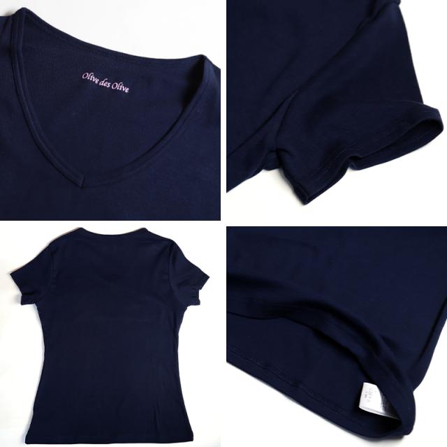 セーラー服の下に着る インナー 半袖 tシャツ 下着 女子 綿100% vネック S〜BL