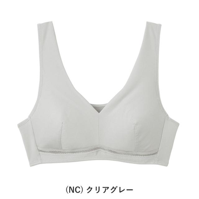 グンゼ クールマジック ノンワイヤーブラジャー レディース 夏 ブラジャー 吸汗速乾 M L LL