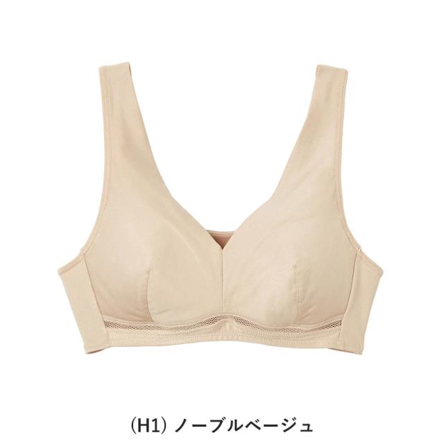 グンゼ クールマジック ノンワイヤーブラジャー レディース 夏 ブラジャー 吸汗速乾 M L LL