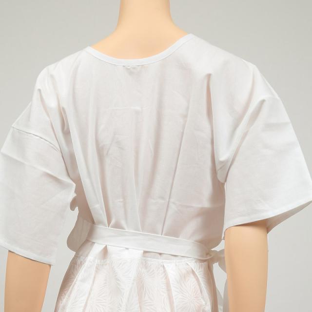 日本製 レディース 礼装着付用 打合せひも付き 和装スリップ M・L (和装呉服) (取寄せ)