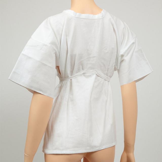 日本製 レディース 綿100% 両面起毛 背紐付き綿ネル肌襦袢 M・L (和装呉服) (取寄せ)