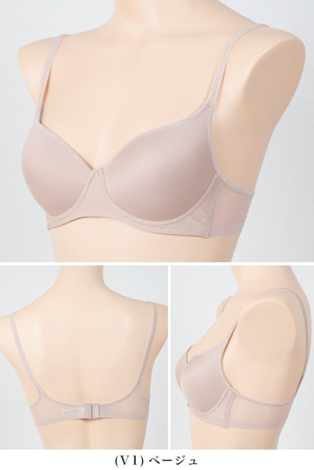 グンゼ 軽ブラ ノンワイヤー ブラジャー レディース モールドカップ 軽い 薄い 速乾 A70〜C75 (在庫限り)
