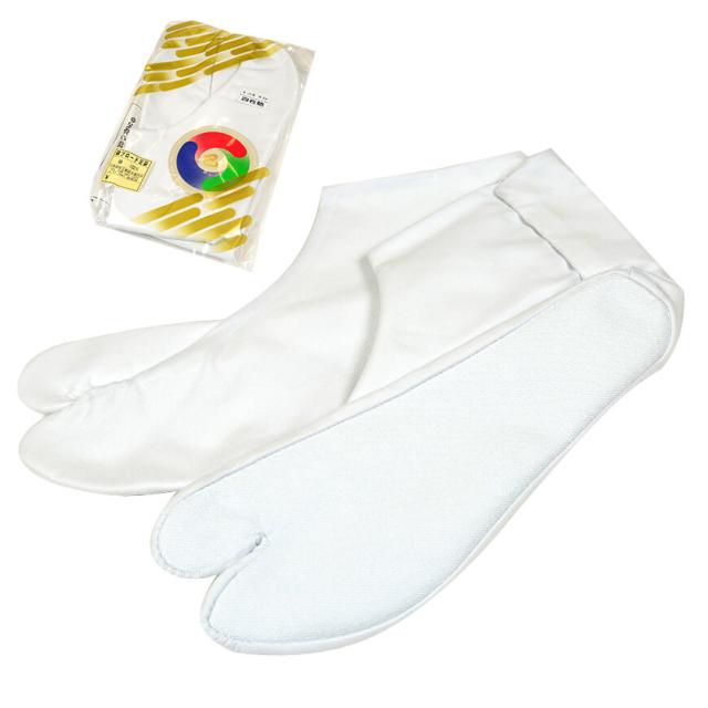 日本製 巴足袋 綿100％ 四枚馳 ネル裏 綿ブロード足袋 3足組 21.5cm〜24.5cm (在庫限り)