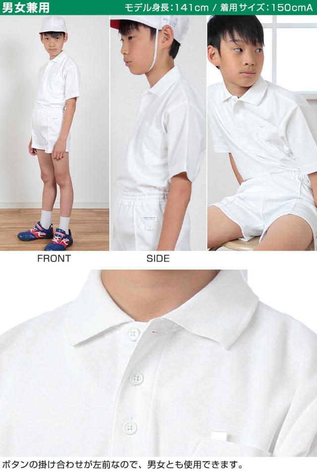 制服 ポロシャツ 半袖 男子 女子 100cmA〜160cmA
