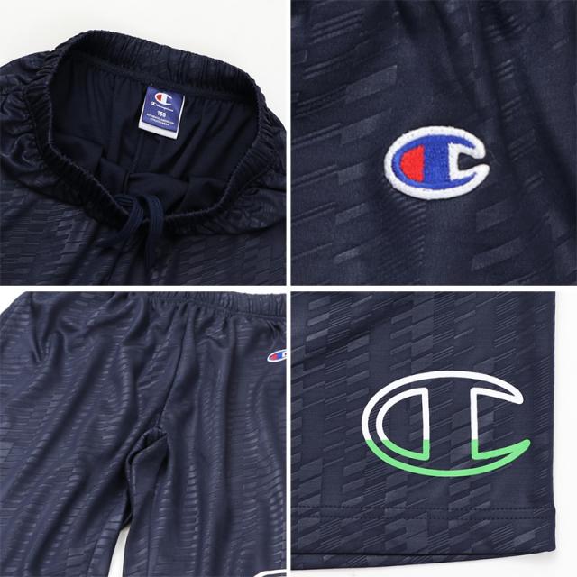 Champion キッズ ハーフパンツ 男子 女子 130〜160cm メッシュ