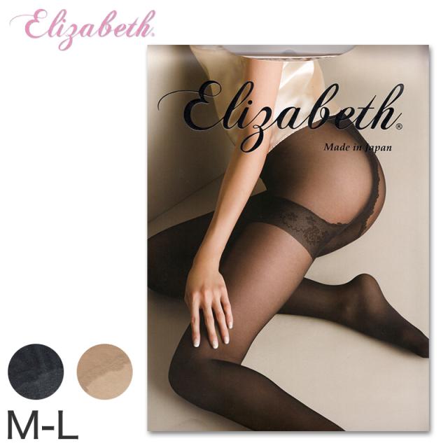 Elizabeth レースシースルーパンスト M-L
