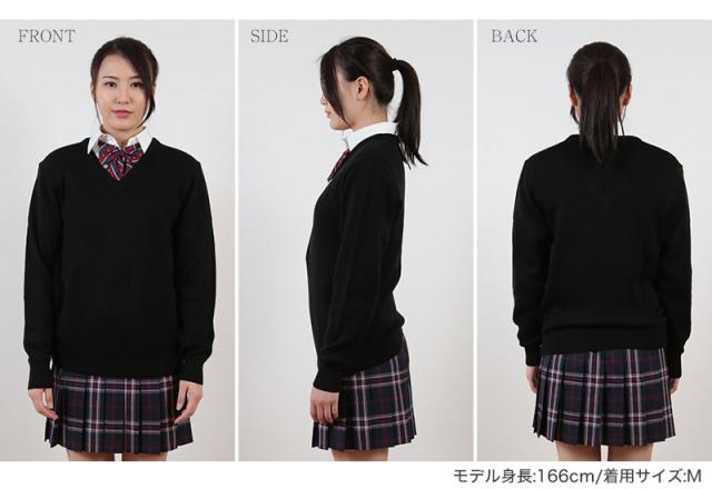 ウール混 Vネック発熱保温セーター S〜3L(送料無料) (取寄せ)