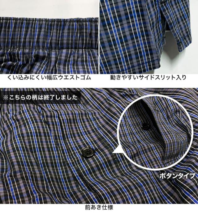 尿漏れ 布帛トランクス 前あき 尿漏れパンツ 男性用 メンズ 軽失禁 尿もれ 本体綿100% M L LL