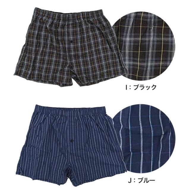 尿漏れ 布帛トランクス 前あき 尿漏れパンツ 男性用 メンズ 軽失禁 尿もれ 本体綿100% M L LL