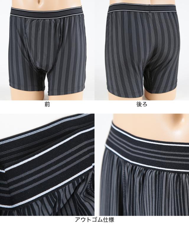 尿漏れ ボクサーパンツ 前開き M〜LL