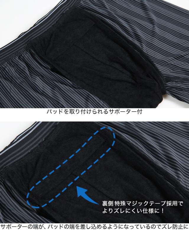 尿漏れ ボクサーパンツ 前開き M〜LL