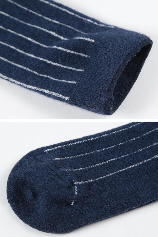 シルク ソックス ウール アンゴラ 靴下 暖かい 25〜27cm (在庫限り)