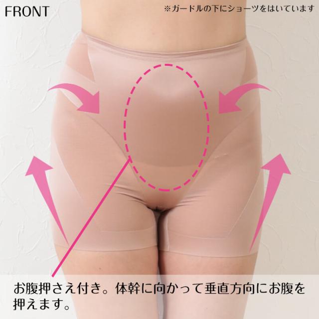 ガードル ふつう丈 レディース ヒップアップ 補正 下着 ボトム M〜LL (在庫限り)