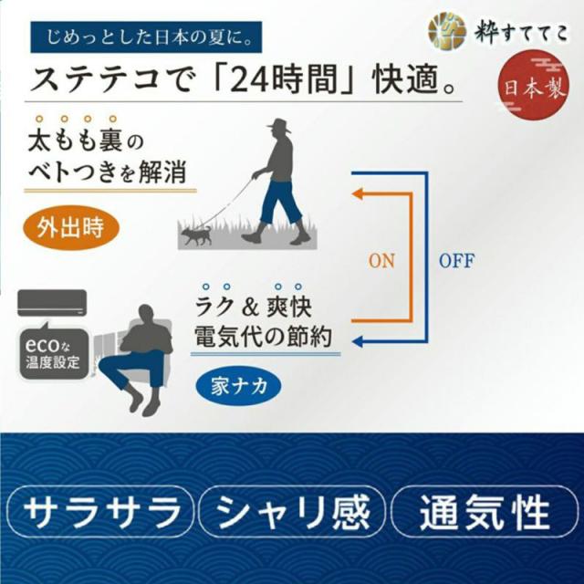 ステテコ メンズ 綿100% 大きいサイズ 3L 4L 前開き ズボン下 パジャマ ルームウェア ロングパンツ ひざ下 3L 4L 父の日 (在庫限り)