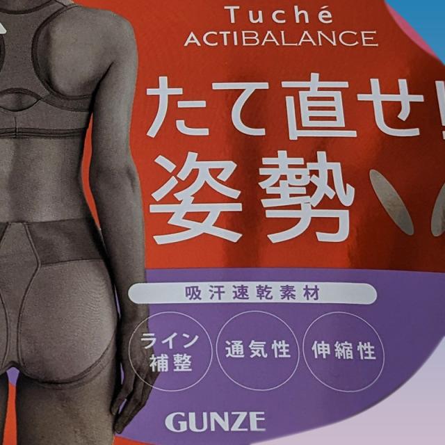 ハーフトップ ブラジャー グンゼ トゥシェ アクティバランス M〜LL