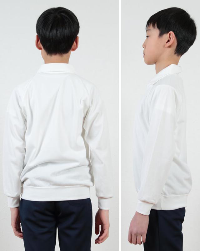 トンボ学生服 体操服 長袖 ファスナー付き 小学生 110〜150cm (取寄せ)