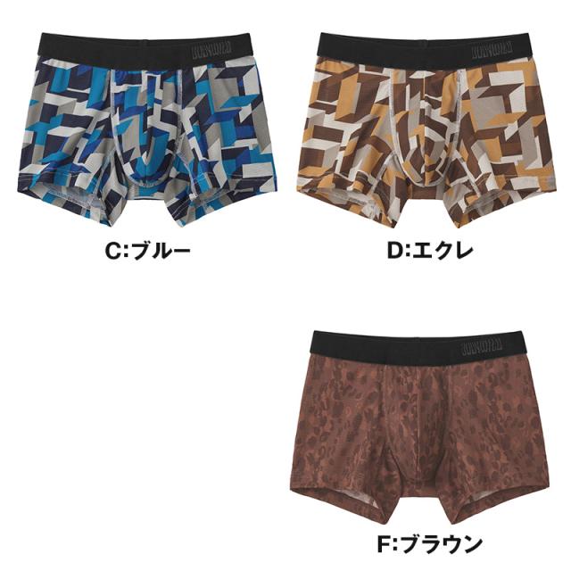 ボディワイルド メッシュ ベア天 ボクサーパンツ メンズ 前閉じ グンゼ M L