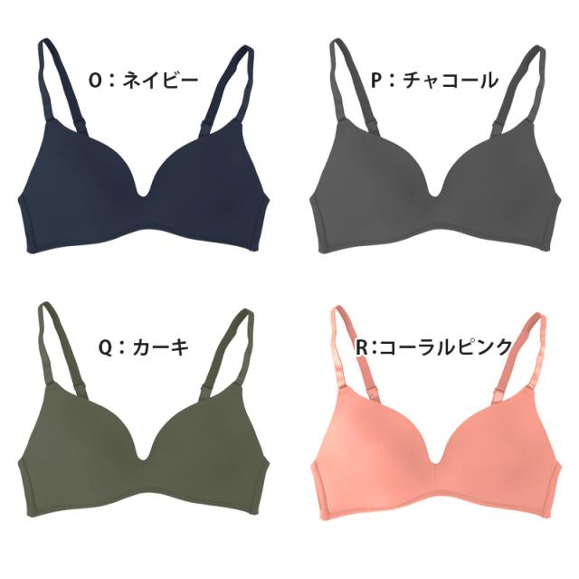 ノンワイヤーブラ ノンワイヤー ブラジャー レディース シームレスブラ M〜LL