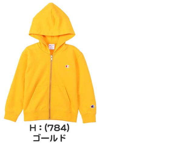 Champion パーカー 子供 キッズ 男の子 女の子 裏毛 ジップ 100cm〜160cm