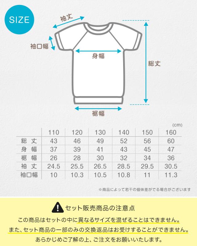 【3枚セット】小学校 体操服 半袖 110〜160cm (送料無料)