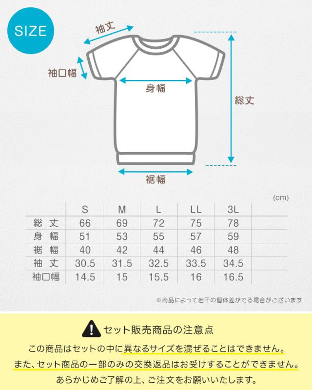 体操服 半袖 3枚セット S〜3L (送料無料)