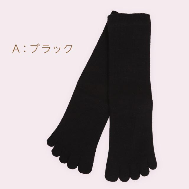 5本指靴下 子供 クルーソックス 16-18cm・19-21cm